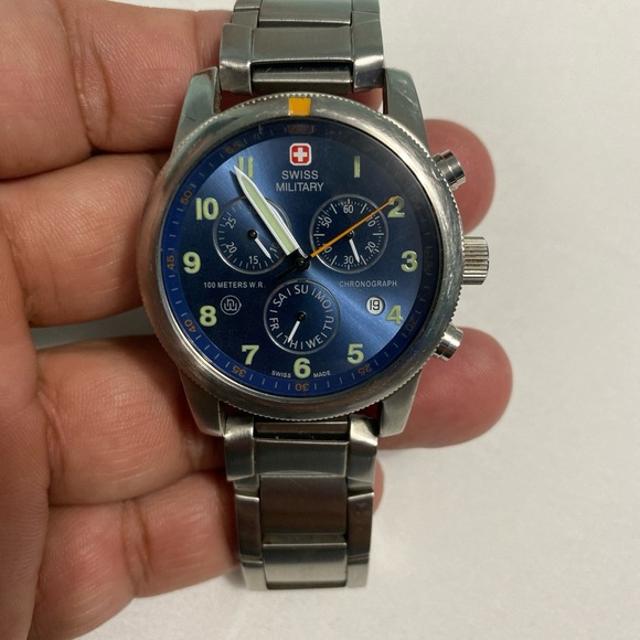 Swiss military chronograph - Picture 11 of 11